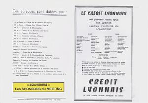 LOA G ORAN 4 ET 5 JUIN 1960 MEETING INTERNATIONAL D ATHLETISME   (12)